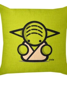 Baby Yoda Decorative Throw Pillow Cover - Star Wars